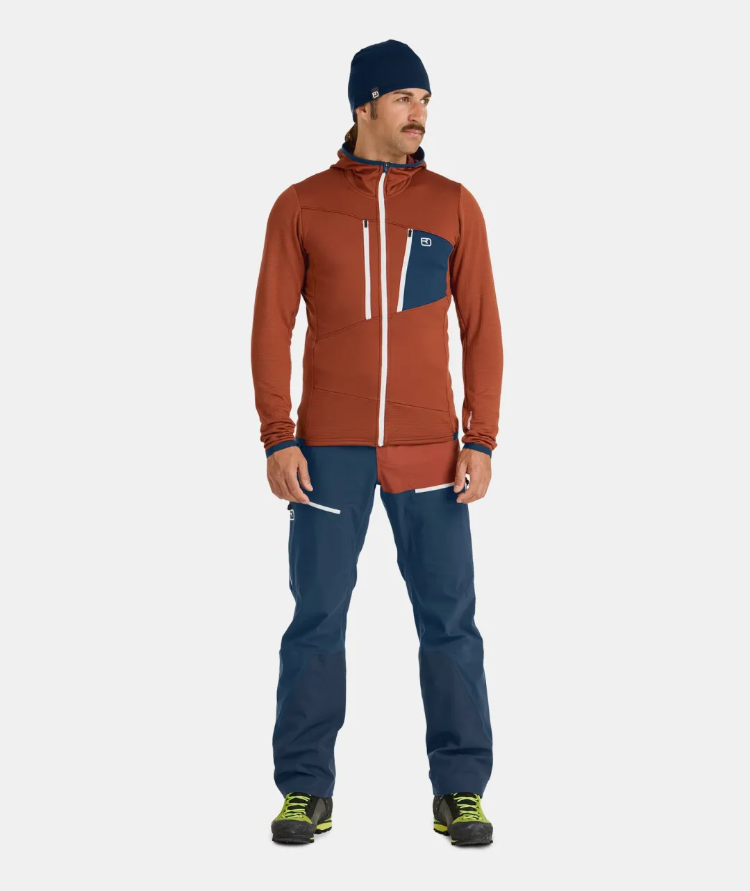 ORTOVOX Hoodies & Fleece-Jacken^FLEECE GRID HOODY M sweetalison
