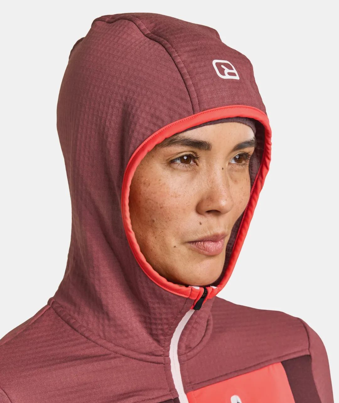 ORTOVOX Hoodies & Fleece-Jacken^FLEECE GRID HOODY W slyfox
