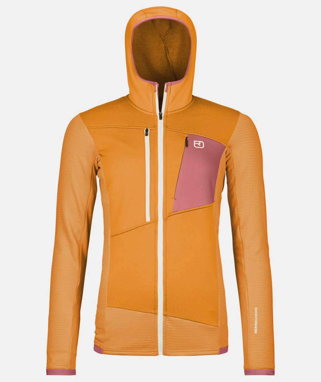 ORTOVOX Hoodies & Fleece-Jacken^FLEECE GRID HOODY W autumnleaves