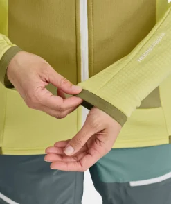 ORTOVOX Hoodies & Fleece-Jacken^FLEECE GRID HOODY W autumnleaves