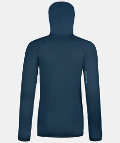 ORTOVOX Hoodies & Fleece-Jacken^FLEECE GRID HOODY W deepocean