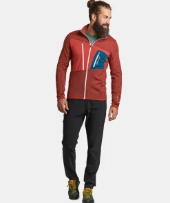 ORTOVOX Hoodies & Fleece-Jacken^FLEECE GRID JACKET M sweetalison