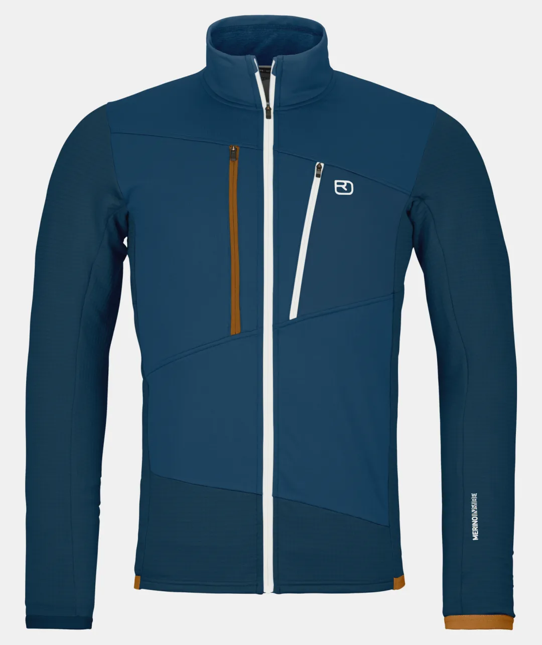 ORTOVOX Hoodies & Fleece-Jacken^FLEECE GRID JACKET M deepocean