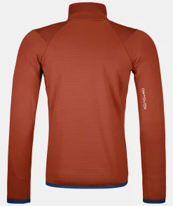 ORTOVOX Hoodies & Fleece-Jacken^FLEECE GRID JACKET M clayorange