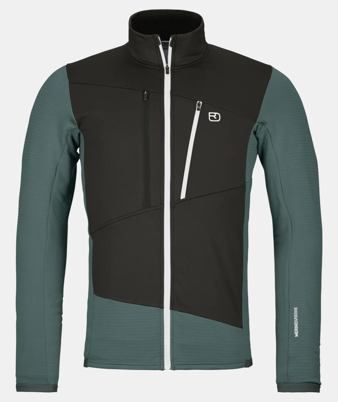 ORTOVOX Hoodies & Fleece-Jacken^FLEECE GRID JACKET M darkarcticgrey