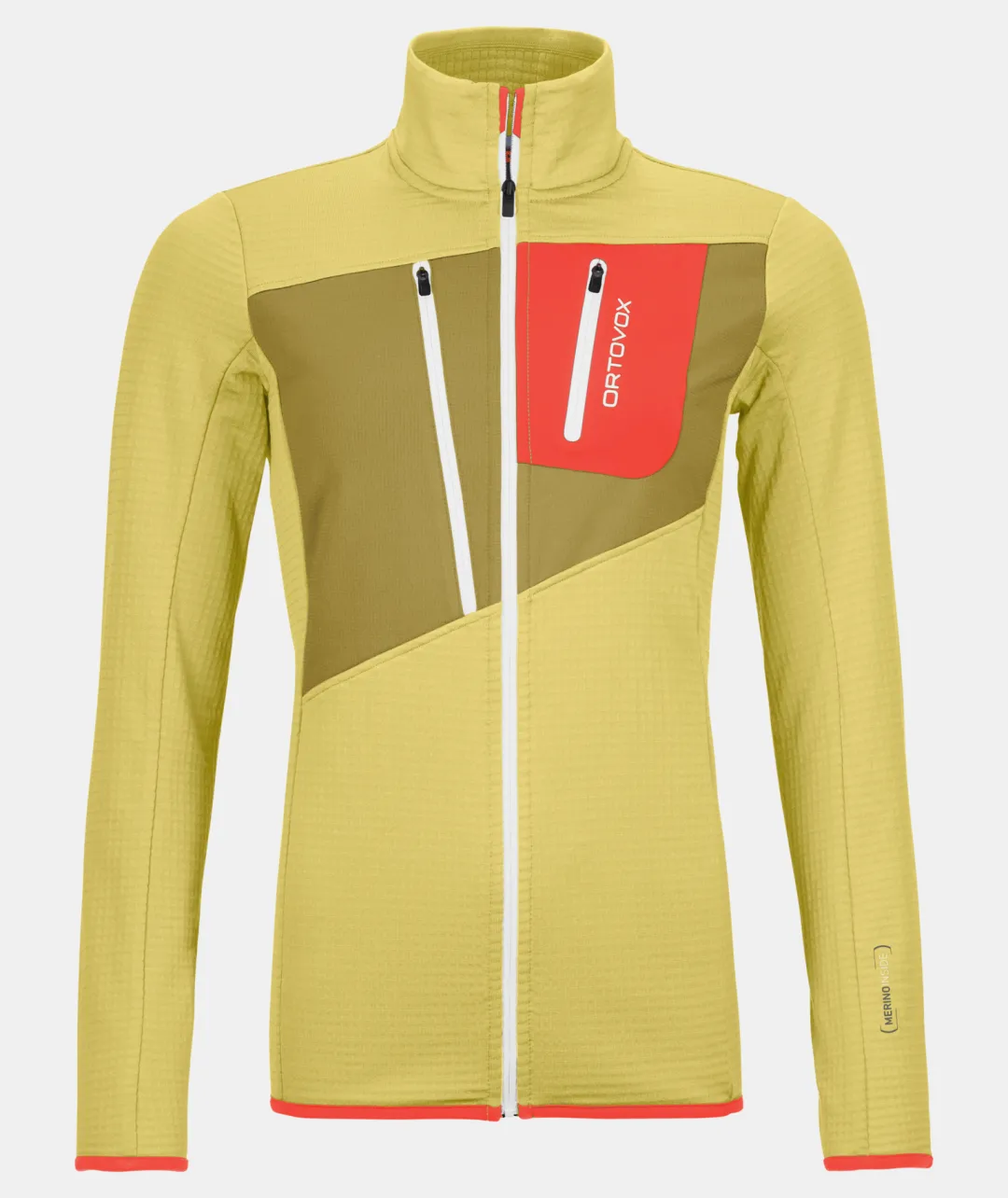 ORTOVOX Hoodies & Fleece-Jacken^FLEECE GRID JACKET W wabisabi