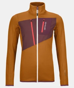 ORTOVOX Hoodies & Fleece-Jacken^FLEECE GRID JACKET W slyfox