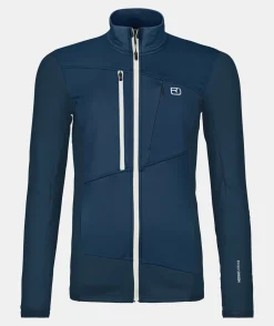 ORTOVOX Hoodies & Fleece-Jacken^FLEECE GRID JACKET W deepocean