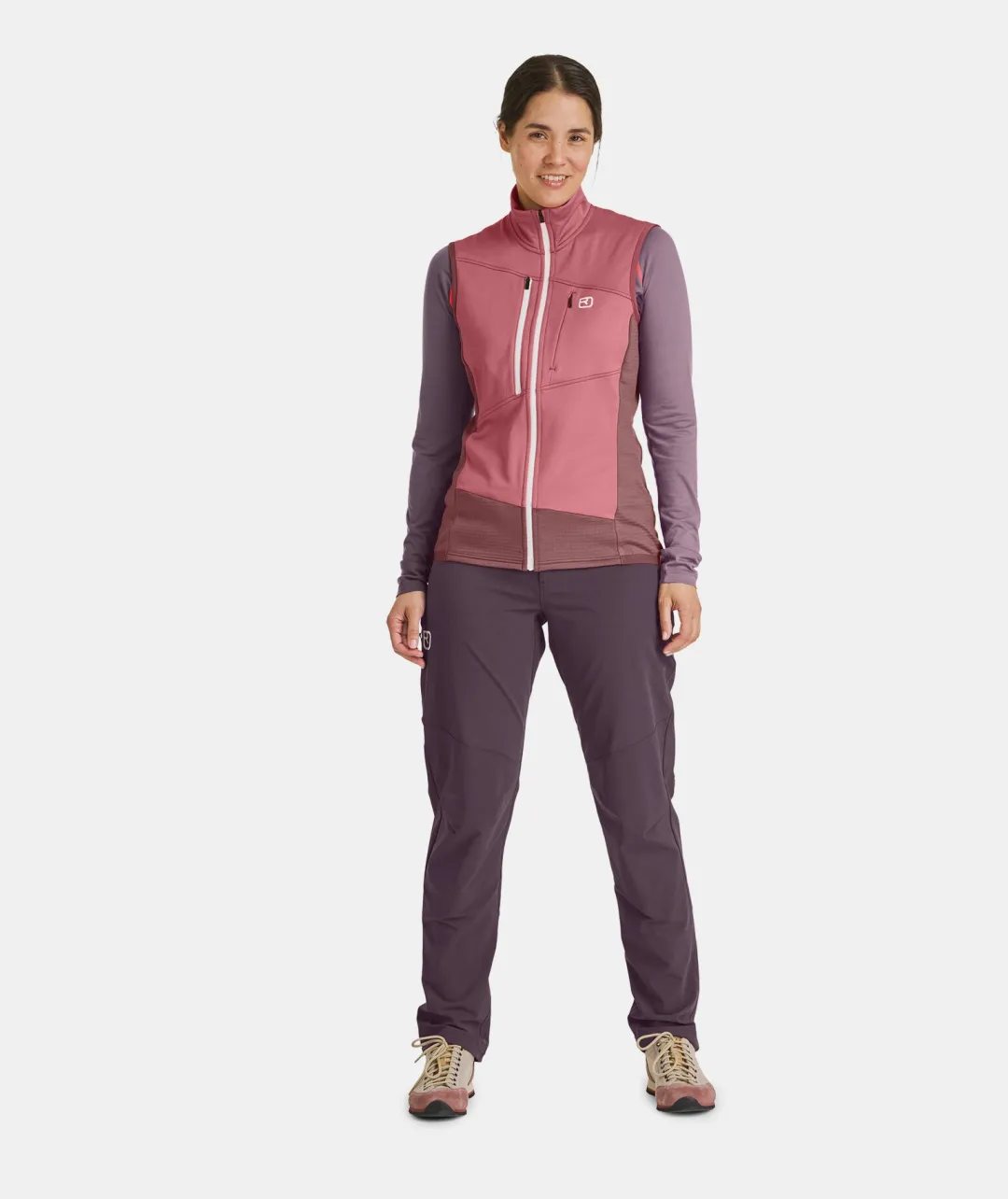 ORTOVOX Jacken & Westen^FLEECE GRID VEST W mountainrose