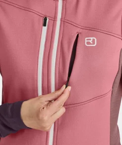 ORTOVOX Jacken & Westen^FLEECE GRID VEST W mountainrose