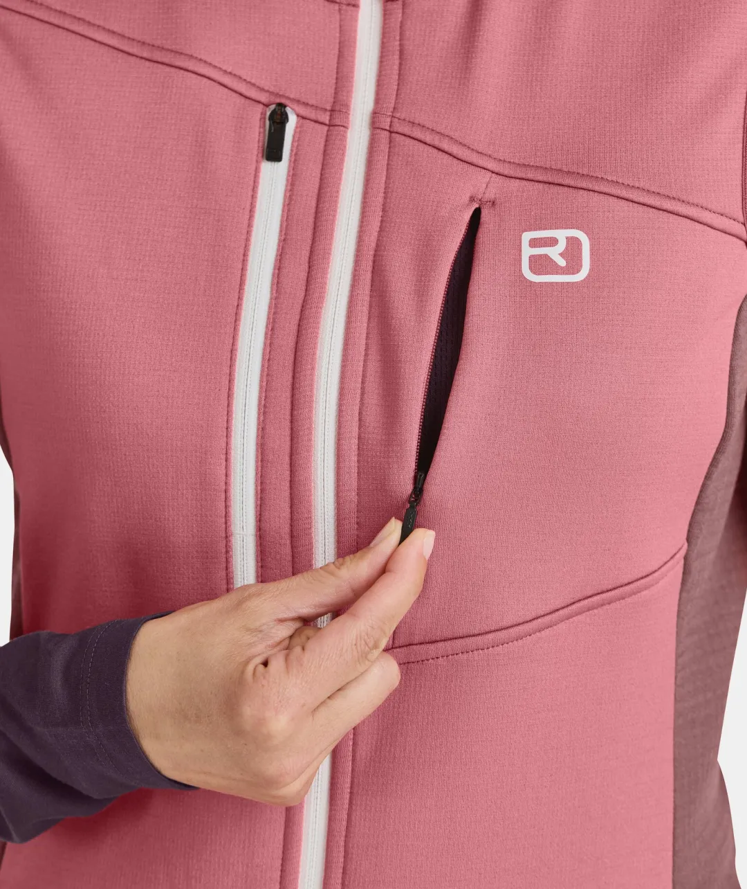 ORTOVOX Jacken & Westen^FLEECE GRID VEST W mountainrose