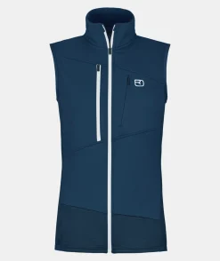 ORTOVOX Jacken & Westen^FLEECE GRID VEST W deepocean
