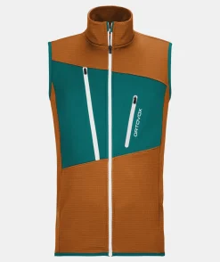 ORTOVOX Jacken & Westen^FLEECE GRID VEST M slyfox
