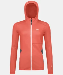 ORTOVOX Hoodies & Fleece-Jacken^FLEECE HOODY W coral