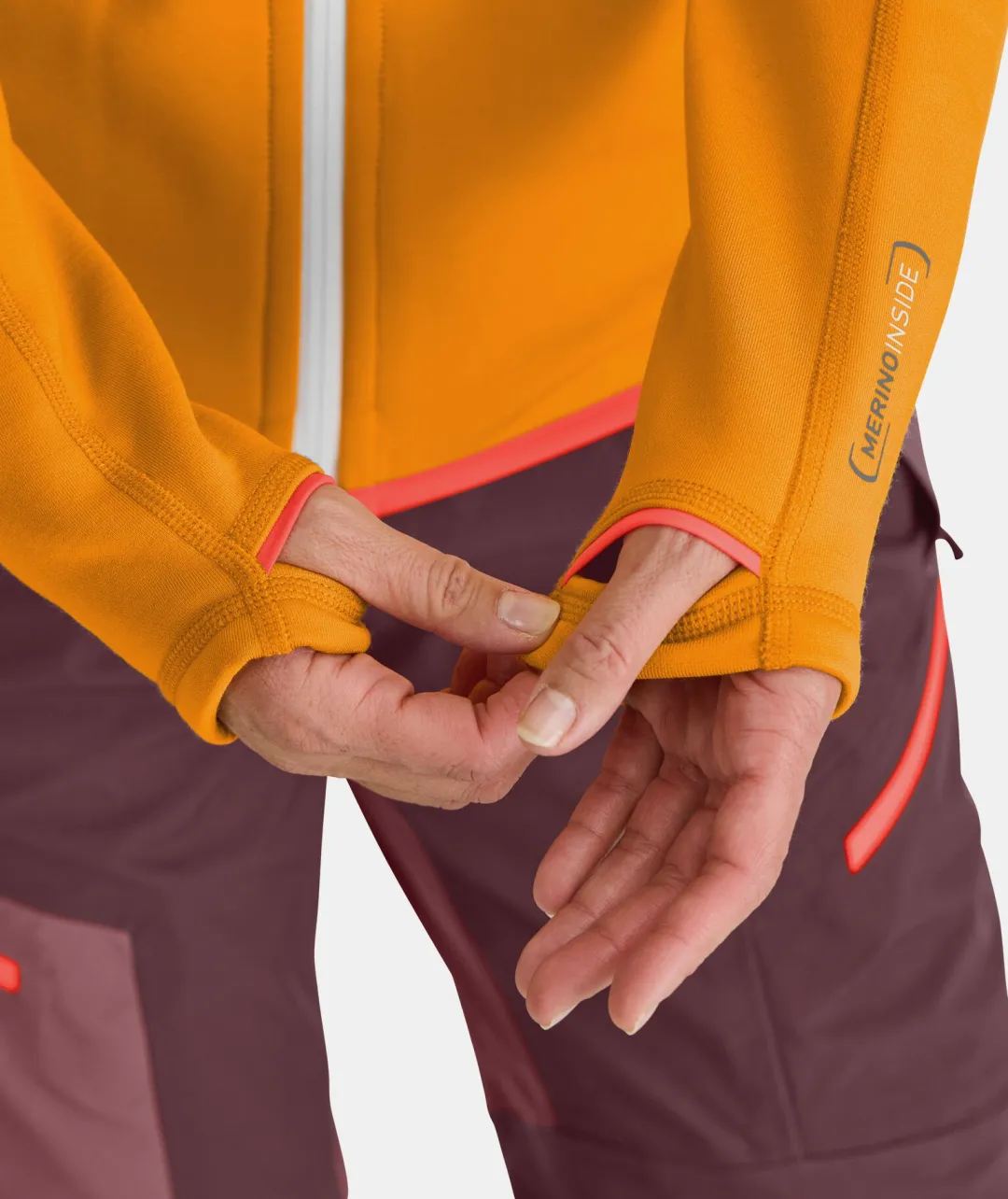 ORTOVOX Hoodies & Fleece-Jacken^FLEECE HOODY W arcticgrey