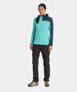 ORTOVOX Hoodies & Fleece-Jacken^FLEECE LIGHT GRID ZN HOODY W darkarcticgrey