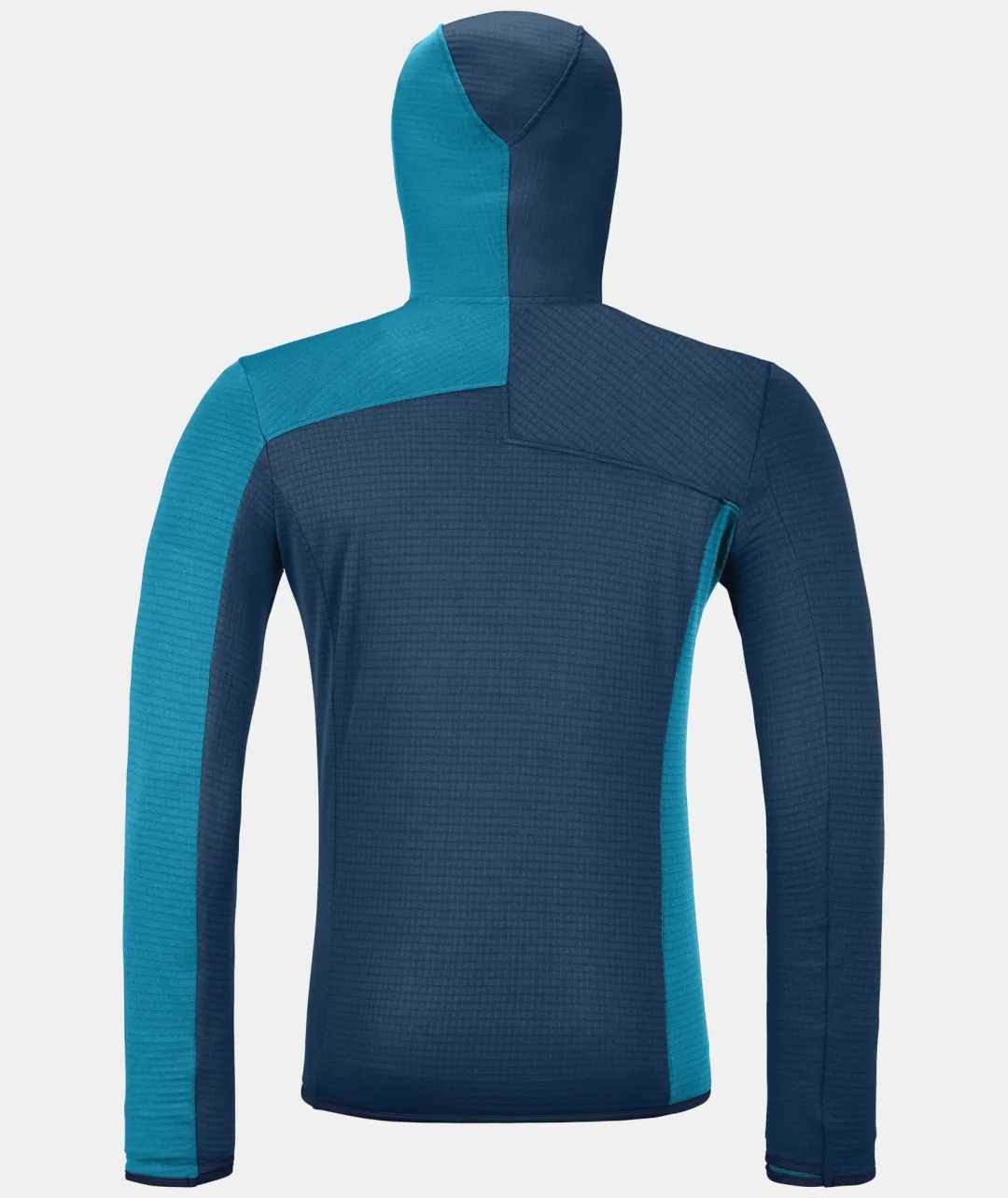 ORTOVOX Hoodies & Fleece-Jacken^FLEECE LIGHT GRID ZN HOODY M deepocean