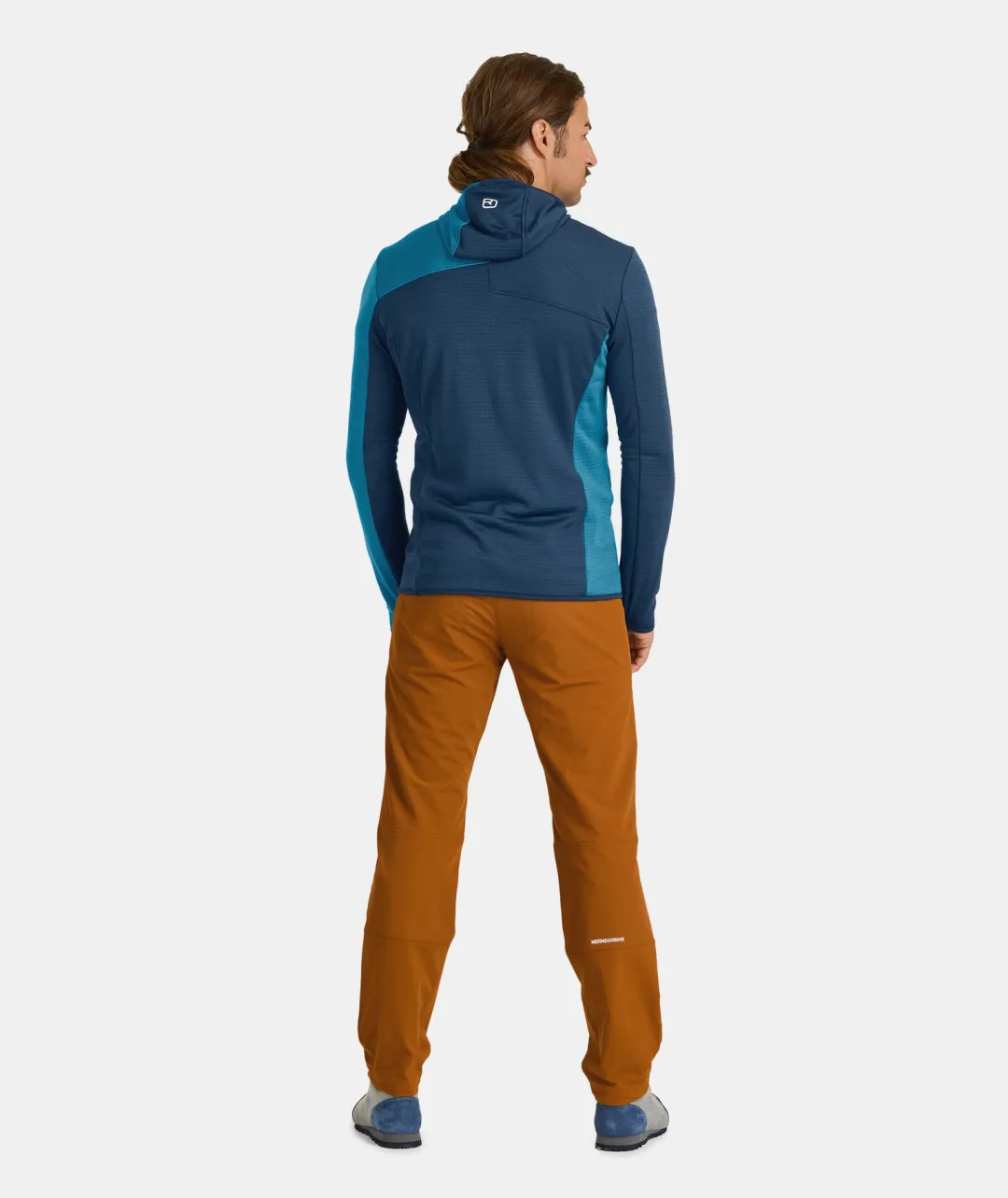 ORTOVOX Hoodies & Fleece-Jacken^FLEECE LIGHT GRID ZN HOODY M deepocean