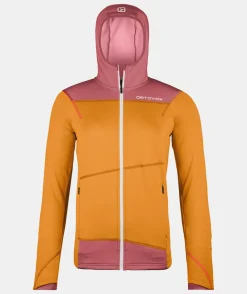 ORTOVOX Hoodies & Fleece-Jacken^FLEECE LIGHT HOODY W autumnleaves
