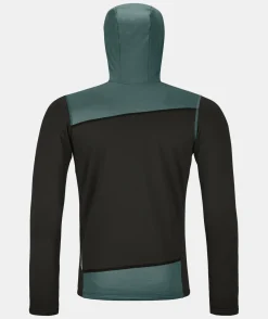 ORTOVOX Hoodies & Fleece-Jacken^FLEECE LIGHT HOODY M blackraven