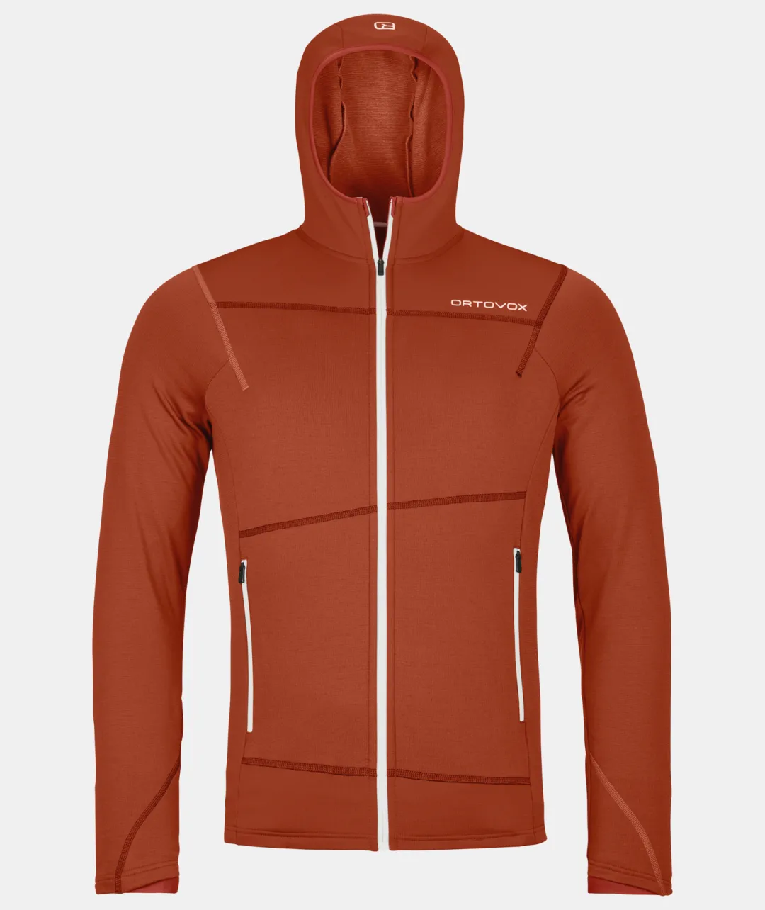 ORTOVOX Hoodies & Fleece-Jacken^FLEECE LIGHT HOODY M clayorange