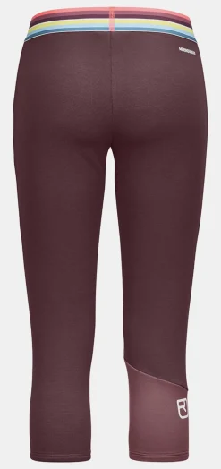 ORTOVOX Baselayer^FLEECE LIGHT SHORT PANTS W winetasting