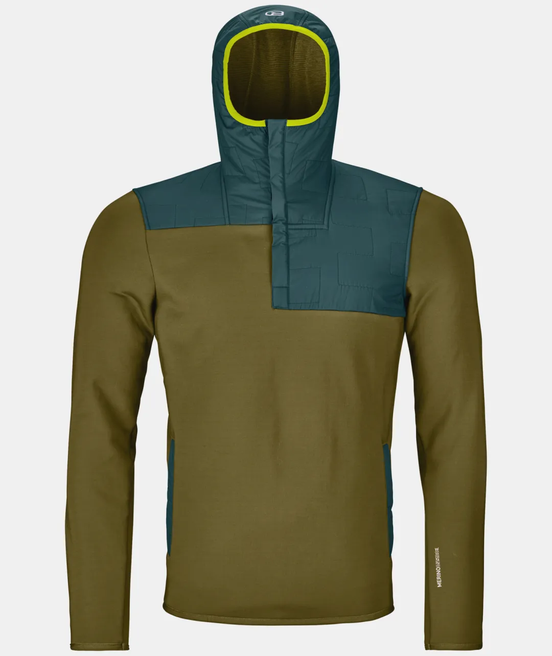 ORTOVOX Hoodies & Fleece-Jacken^FLEECE PLUS ANORAK M greenmoss