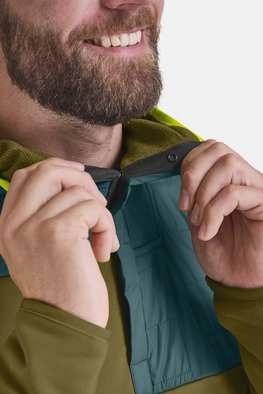 ORTOVOX Hoodies & Fleece-Jacken^FLEECE PLUS ANORAK M greenmoss