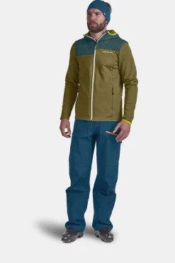 ORTOVOX Hoodies & Fleece-Jacken^FLEECE PLUS HOODY M greenmoss