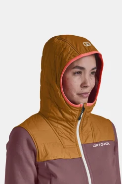ORTOVOX Hoodies & Fleece-Jacken^FLEECE PLUS HOODY W pacificgreen