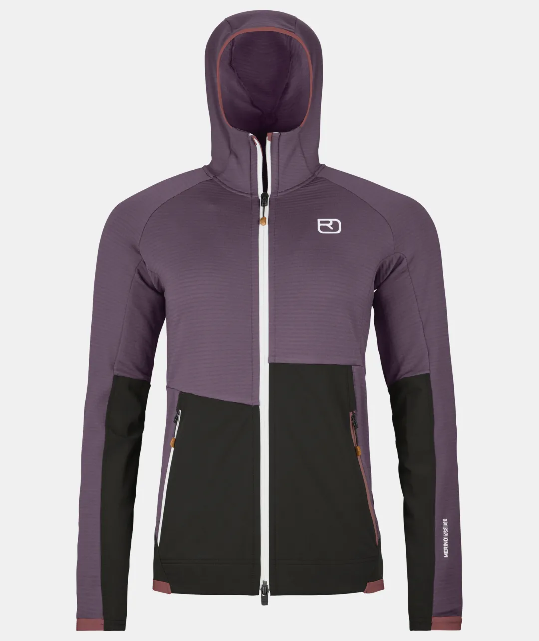 ORTOVOX Hoodies & Fleece-Jacken^FLEECE RIB HOODY W wildberry