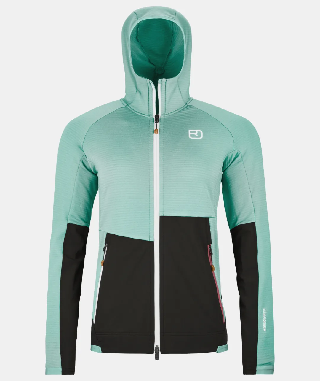 ORTOVOX Hoodies & Fleece-Jacken^FLEECE RIB HOODY W aquaticice