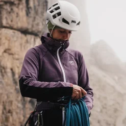 ORTOVOX Hoodies & Fleece-Jacken^FLEECE RIB HOODY W aquaticice