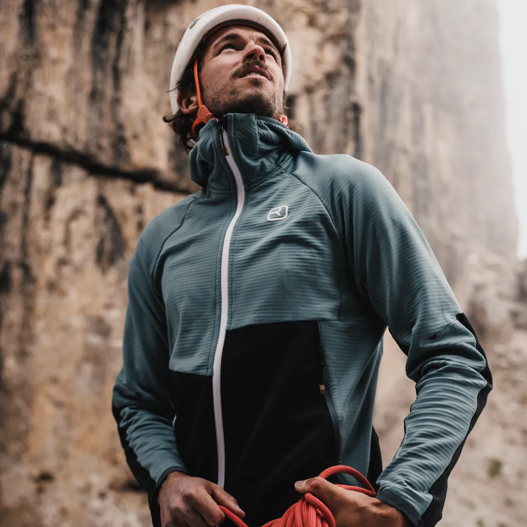 ORTOVOX Hoodies & Fleece-Jacken^FLEECE RIB HOODY M slyfox