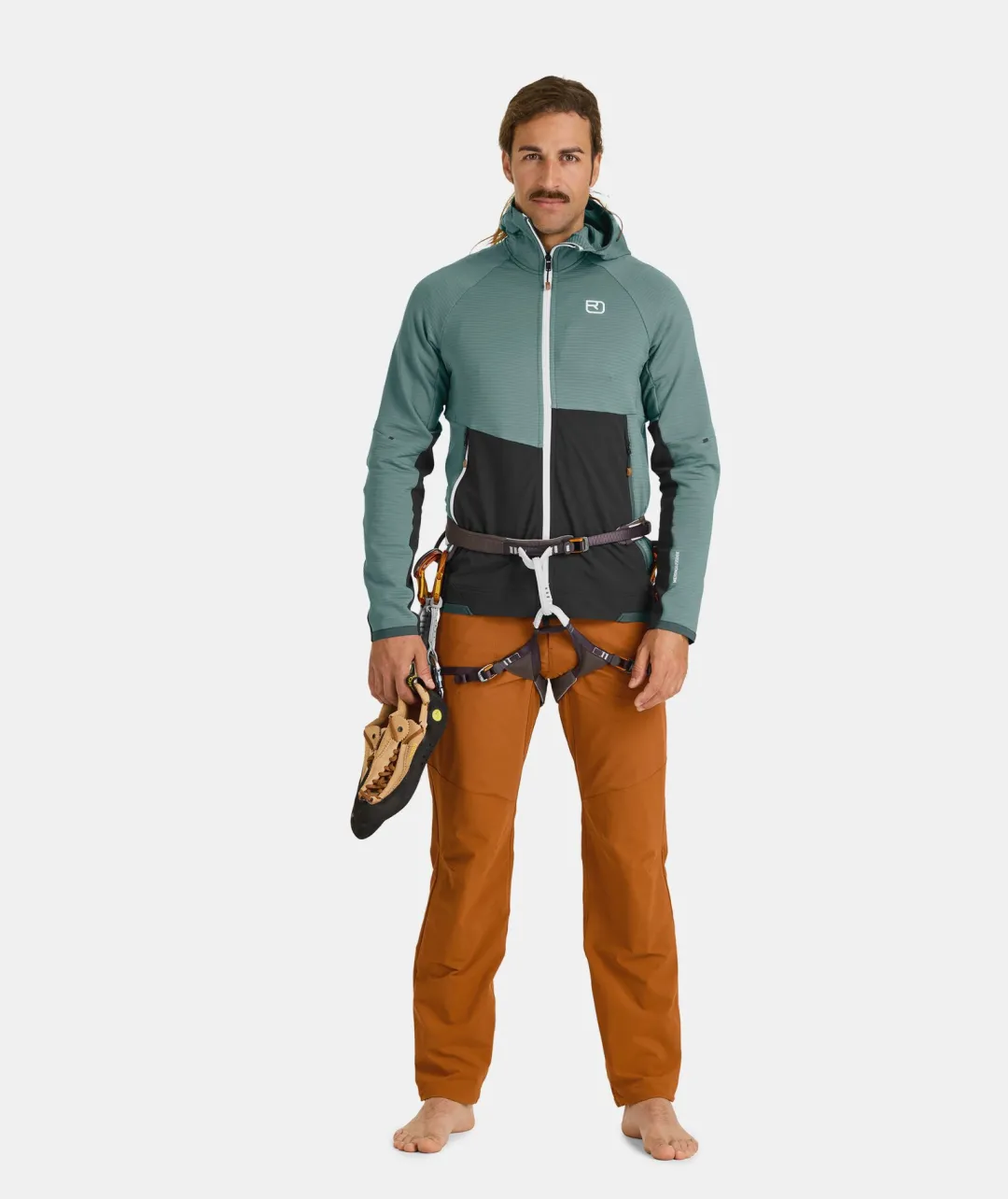 ORTOVOX Hoodies & Fleece-Jacken^FLEECE RIB HOODY M slyfox