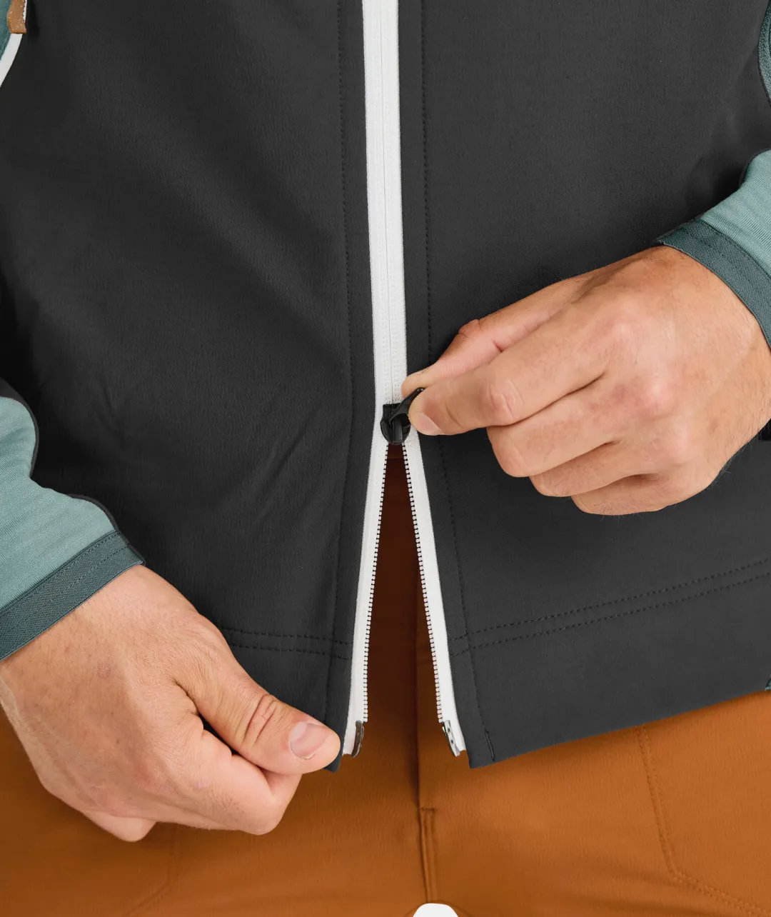 ORTOVOX Hoodies & Fleece-Jacken^FLEECE RIB HOODY M wildherbs