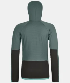 ORTOVOX Hoodies & Fleece-Jacken^FLEECE RIB HOODY W darkarcticgrey