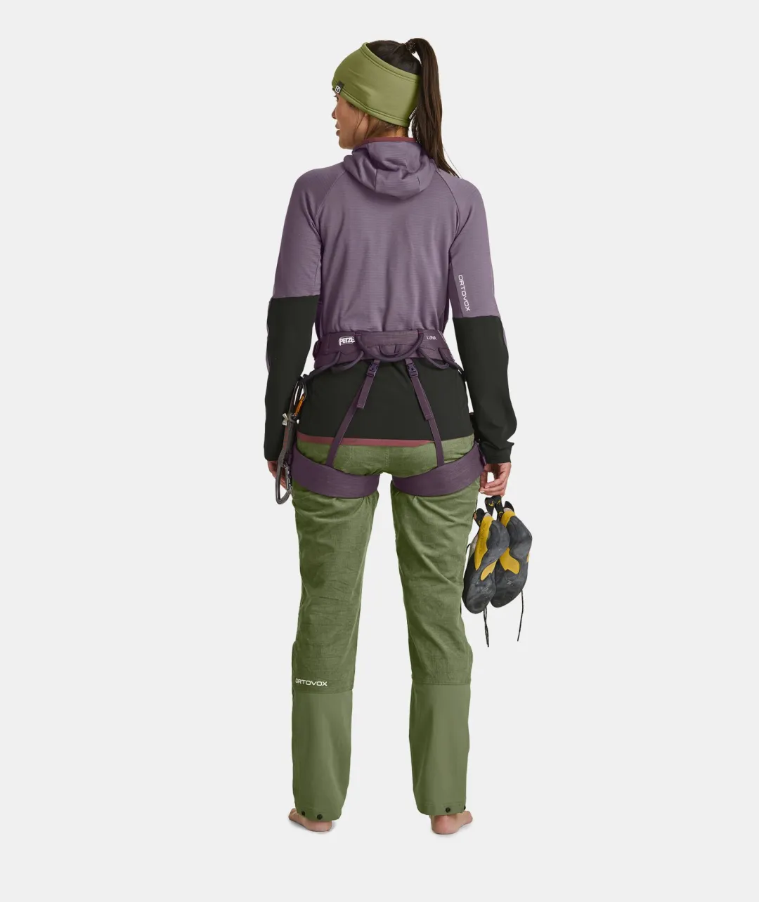 ORTOVOX Hoodies & Fleece-Jacken^FLEECE RIB HOODY W darkarcticgrey