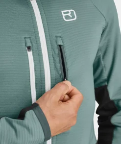 ORTOVOX Hoodies & Fleece-Jacken^FLEECE RIB JACKET M wildherbs