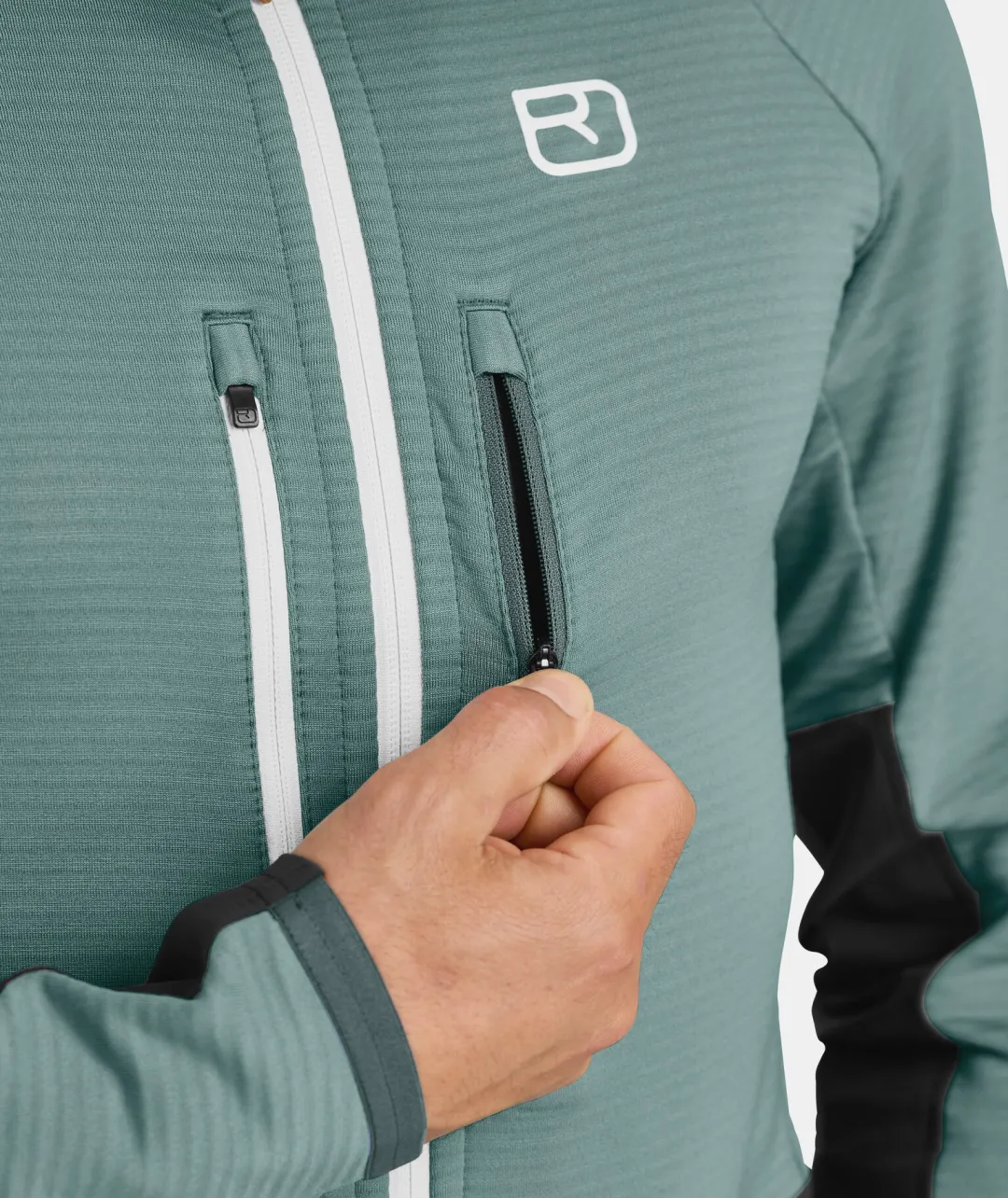 ORTOVOX Hoodies & Fleece-Jacken^FLEECE RIB JACKET M wildherbs