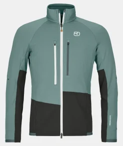 ORTOVOX Hoodies & Fleece-Jacken^FLEECE RIB JACKET M arcticgrey