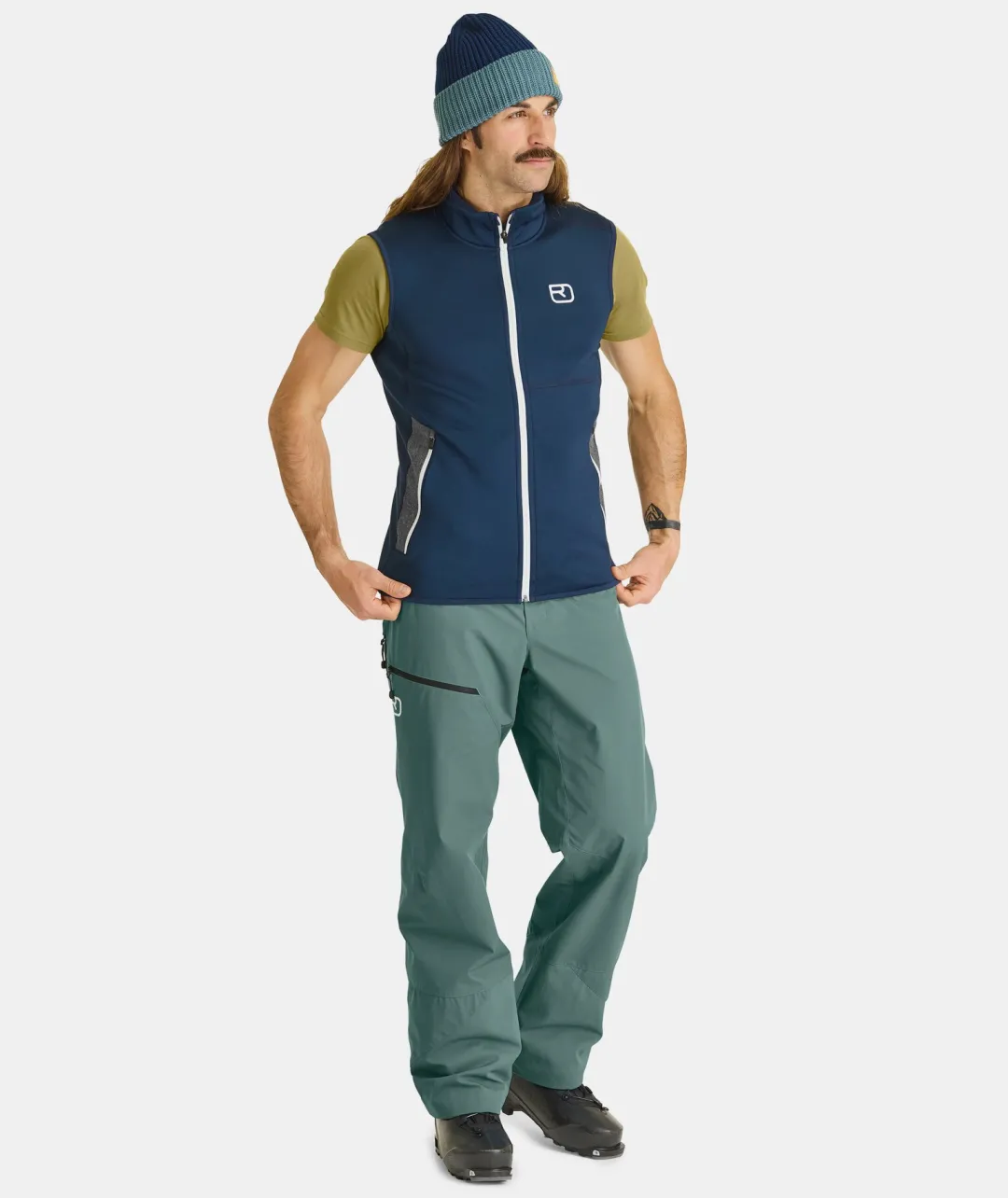ORTOVOX Jacken & Westen^FLEECE VEST M deepocean