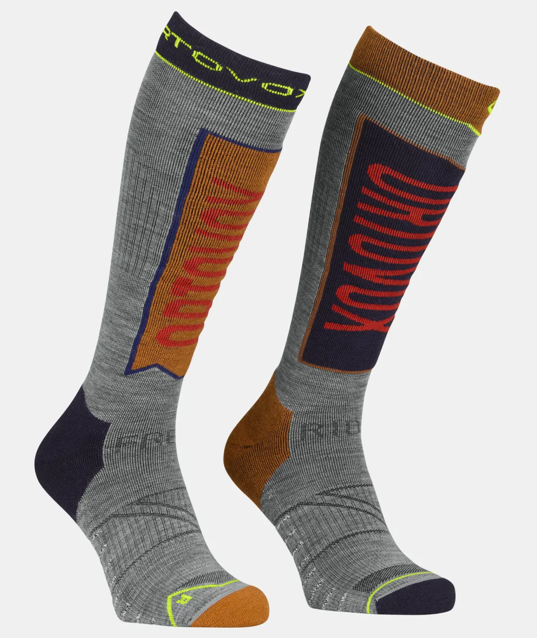 ORTOVOX Socken^FREERIDE LONG SOCKS M clayorange