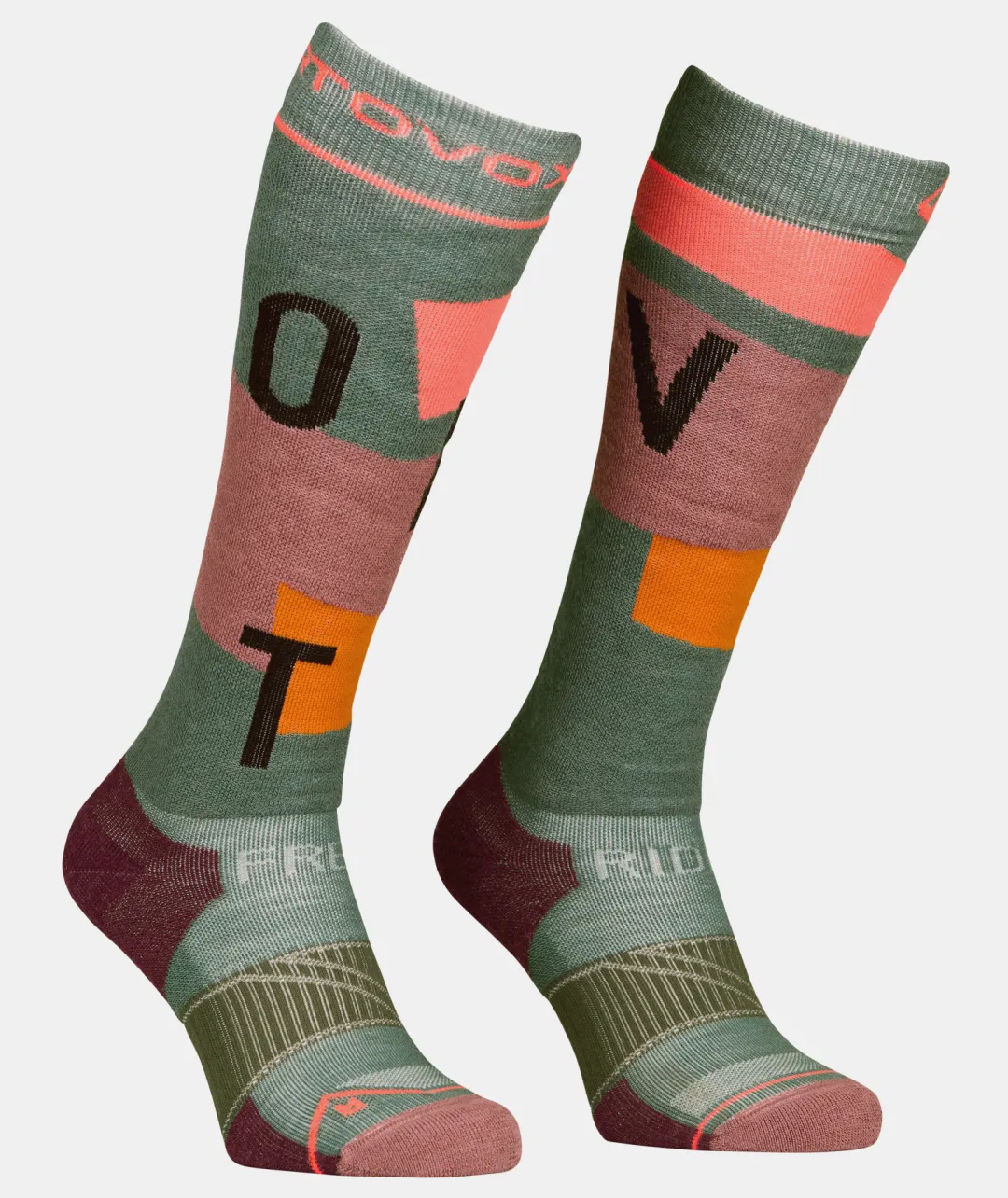 ORTOVOX Socken^FREERIDE LONG SOCKS COZY W wildherbs