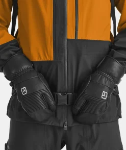 ORTOVOX Handschuhe^FULL LEATHER 3 FINGER GLOVE blackraven