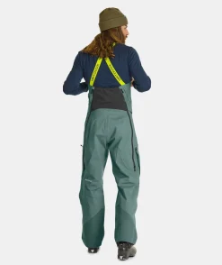ORTOVOX Hosen & Shorts^3L DEEP SHELL BIB PANTS M greenpine