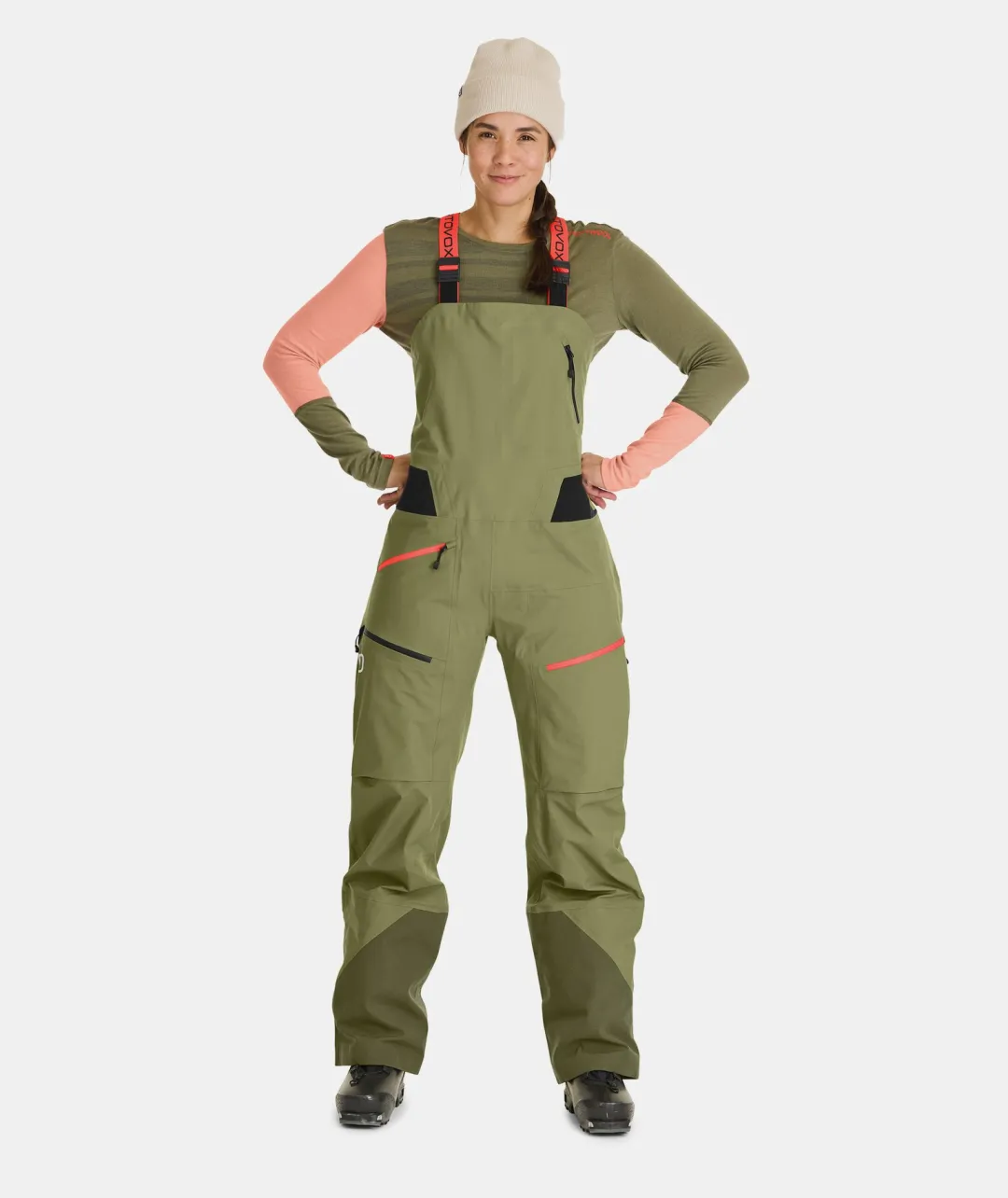 ORTOVOX Hosen & Shorts^3L DEEP SHELL BIB PANTS W greenpine