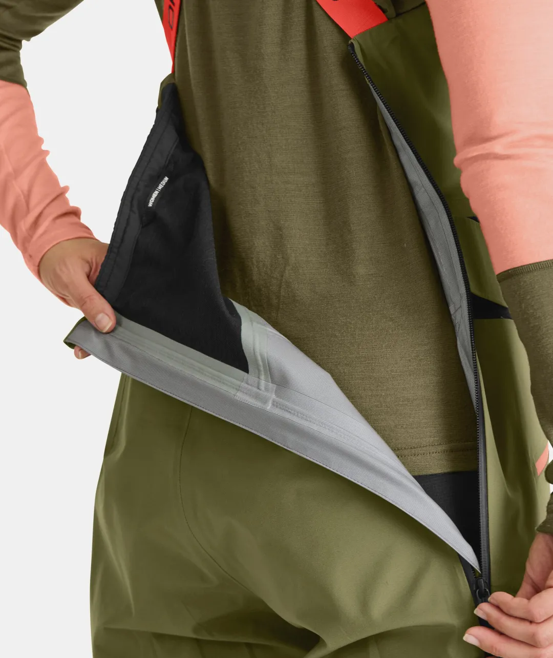 ORTOVOX Hosen & Shorts^3L DEEP SHELL BIB PANTS W greenpine