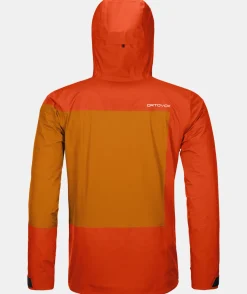 ORTOVOX Jacken & Westen^3L DEEP SHELL JACKET M hotorange