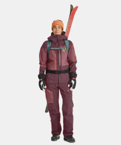 ORTOVOX Jacken & Westen^3L GUARDIAN SHELL JACKET W darkwine
